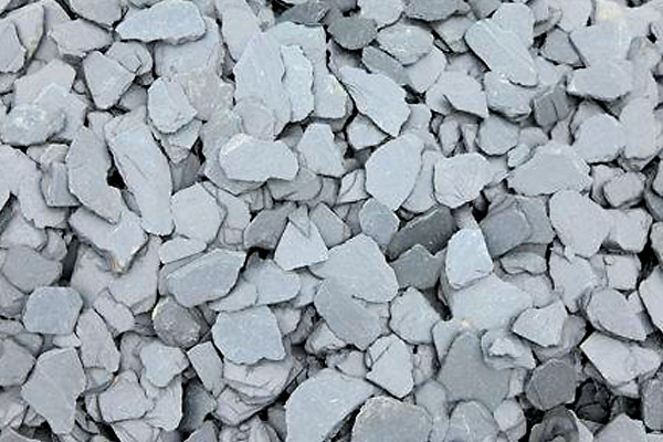 Paillettes d&rsquo;ardoise p10 gris-noire 50/100