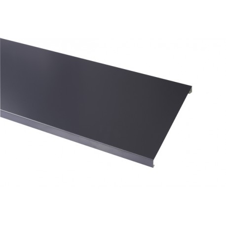 Couvertine acier laquee pour mur de 20