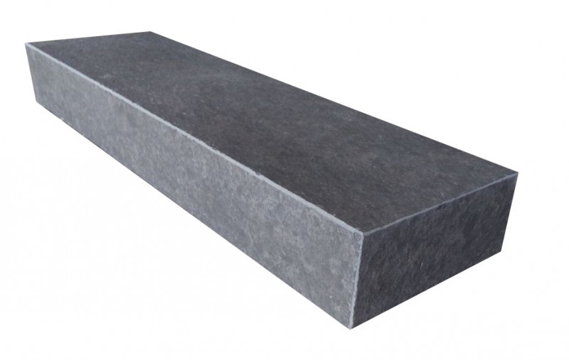 Bloc marche basalt noir milan – 15x35x120cm