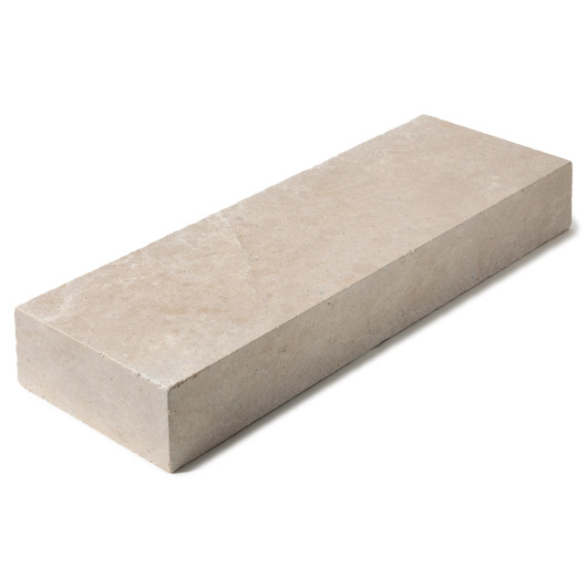 Bloc marche calcaire sinai pearl 15x35x120