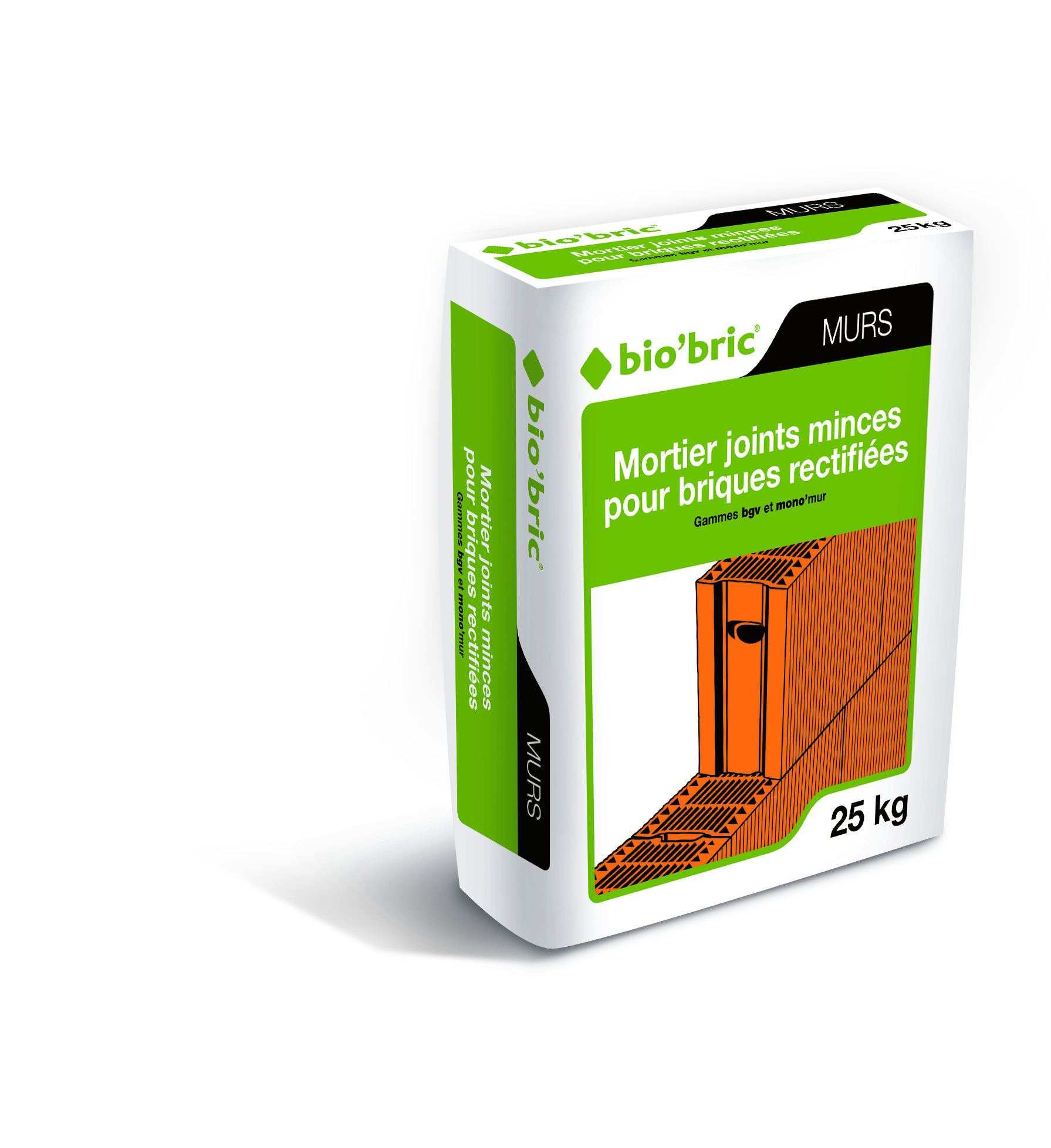 Mortier joint mince pour bio bric
