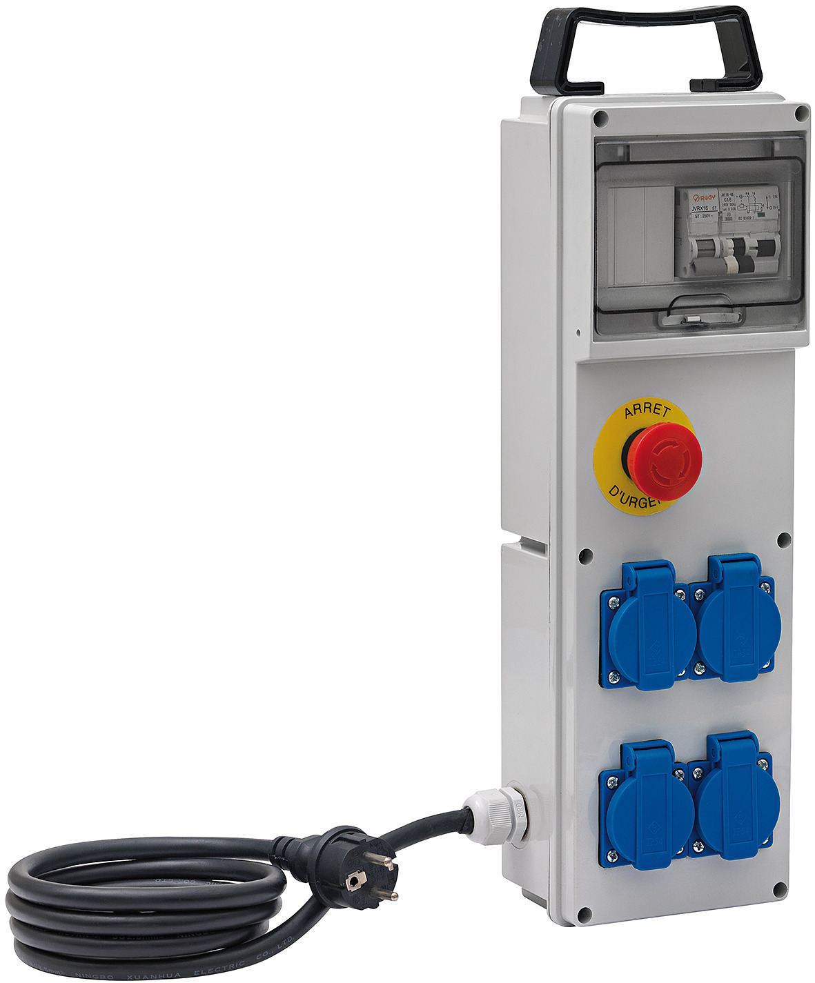 Boîtier distribution bd 4m/16/au 2m h07rn-f 3