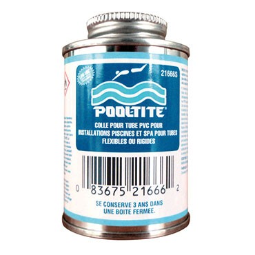 Colle pvc pression pool tite