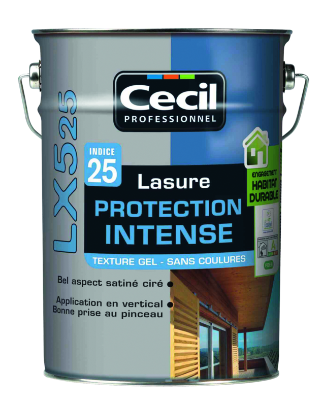 Lasure lx 525 1 l bois vieilli