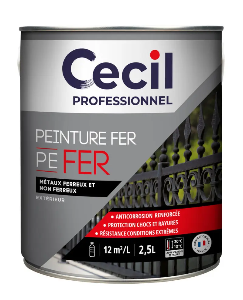 Pe fer 0,5 l vert normand ral 6005