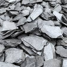 Paillettes d&rsquo;ardoise gris-noire 30/60