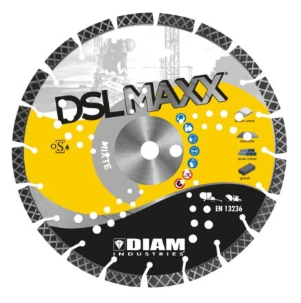Disque diamant acier/béton/asphalte 350mm