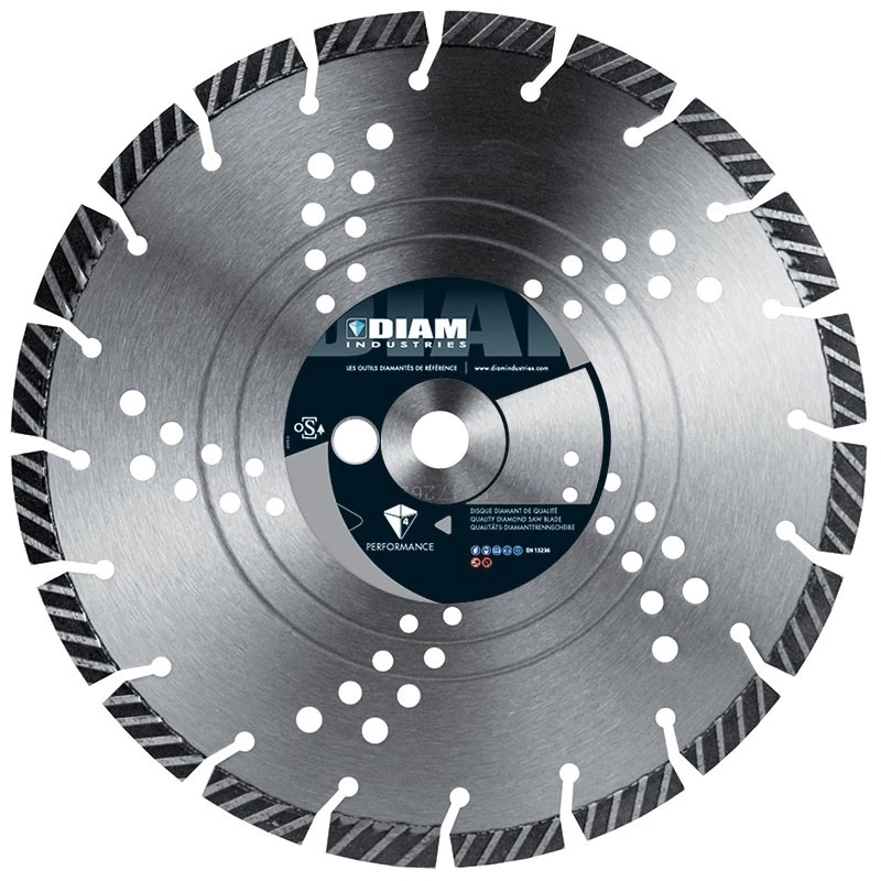 Disque diamant laser  pour acier/béton 300mm