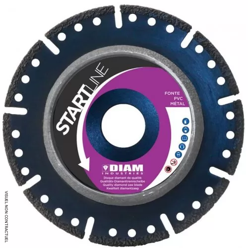Disque diamant startline ø125mm pour fonte,