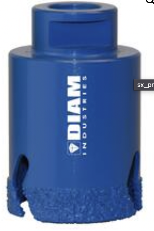 Foret diamant ø12 m14