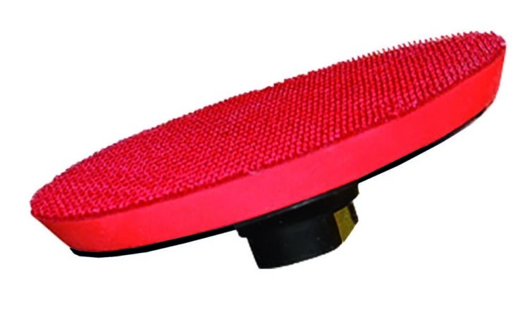 Plateau caoutchouc velcro ø125