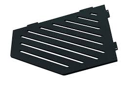 Tablette alu noir mat sans rebord ti-shelf