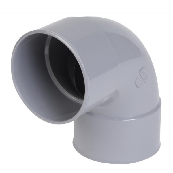 Coude pvc de 125 a 87° ff