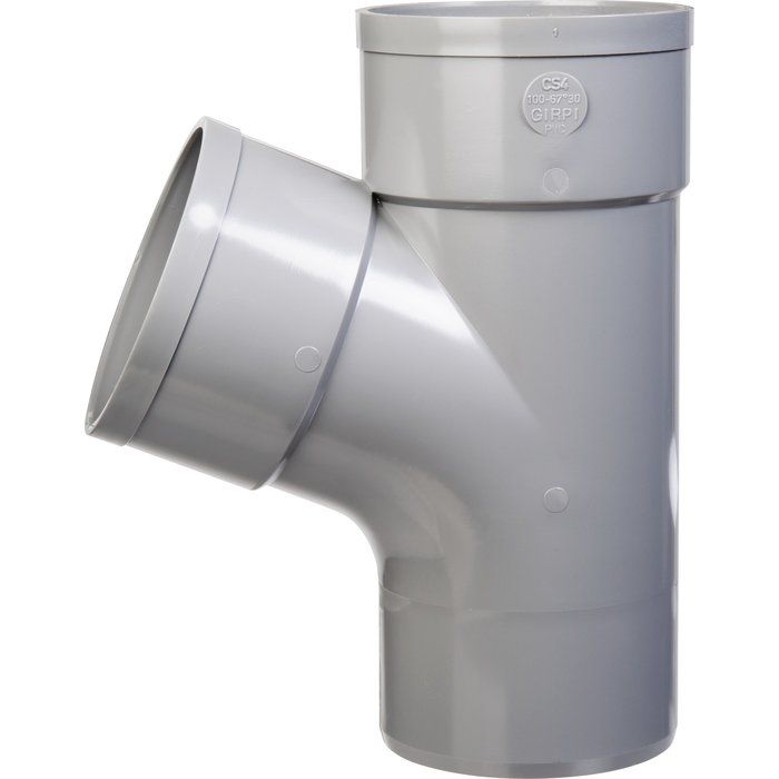 Culotte pvc 100 a 67° mf