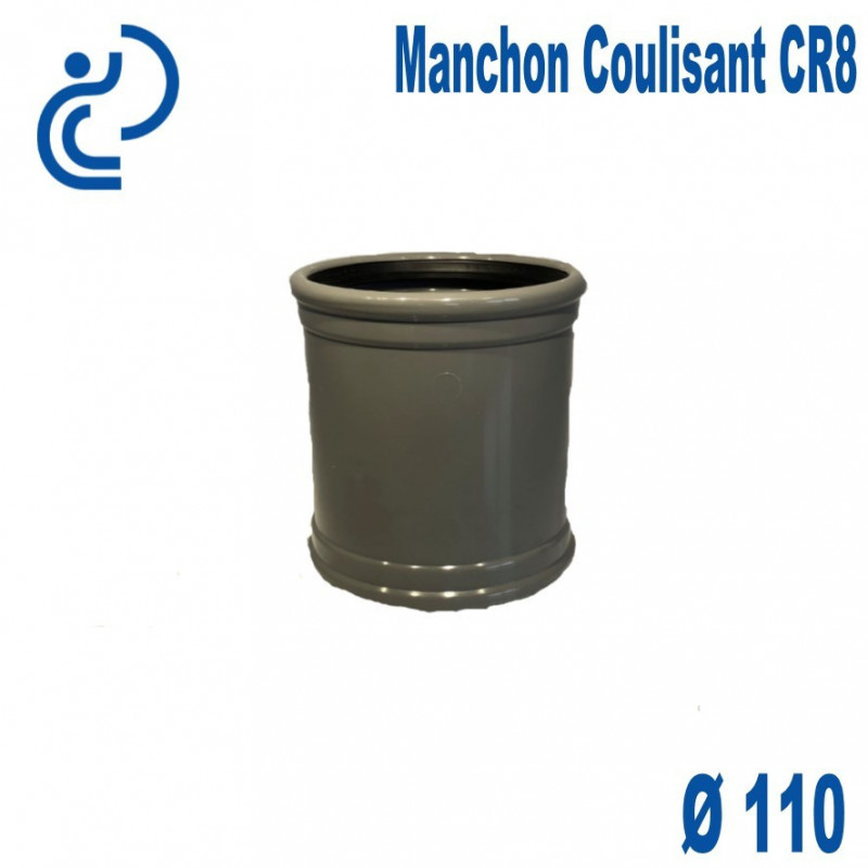 Manchon pvc assainissement coulissant de 110