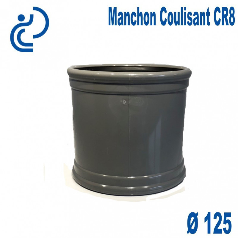 Manchon pvc assainissement coulissant de 125