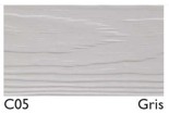 Lame de bardage cédral lap gris c05 a recouv.