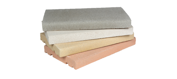 Couvertine 300 x 500 lisse gris
