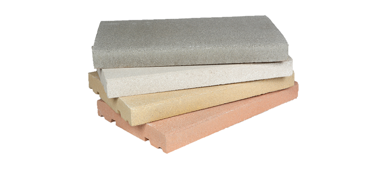 Couvertine 300 x 500 lisse gris