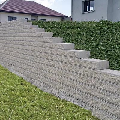 Demi-blocs vauban gris