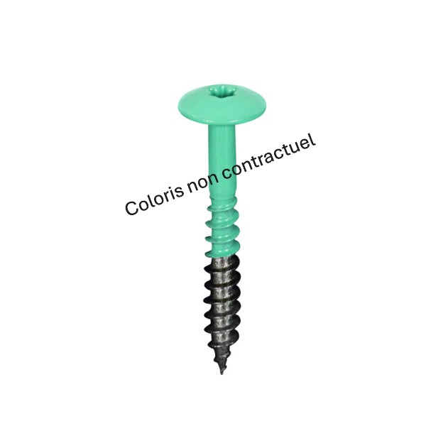 Vis inox 4,8x38mm pour panneau trespa izeon