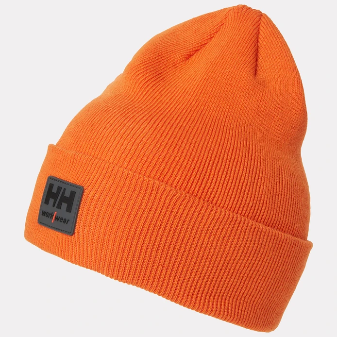 Bonnet helly hansen cuff beanie dark orange