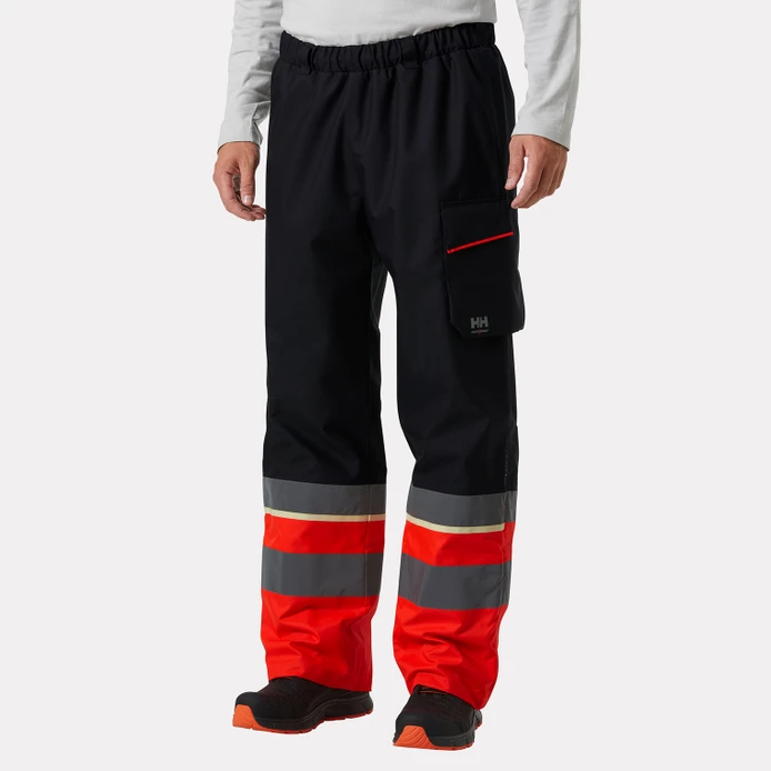 Pantalon impermeable rouge fluo 169