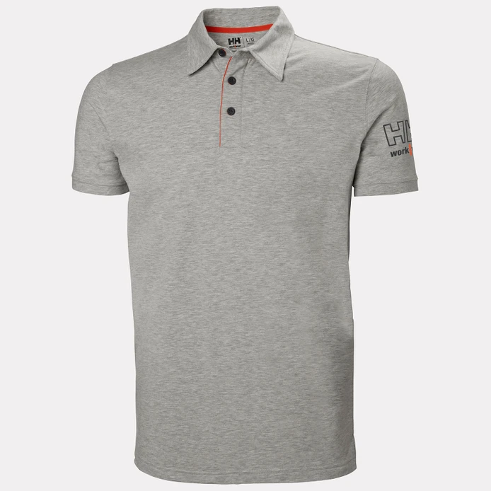 Polo helly hansen kensington gris 930