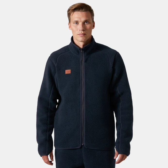 Veste polaire heritage bleu marine 590