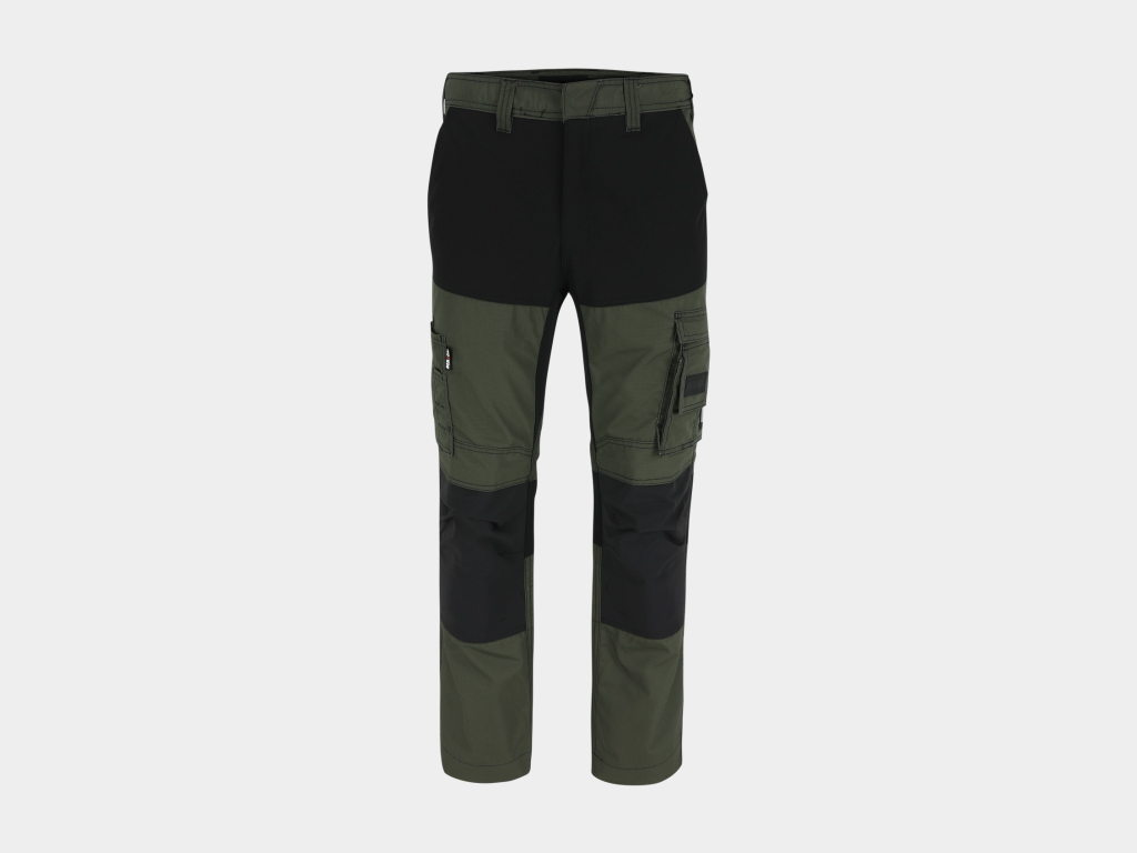 Pantalon hector kaki/noir