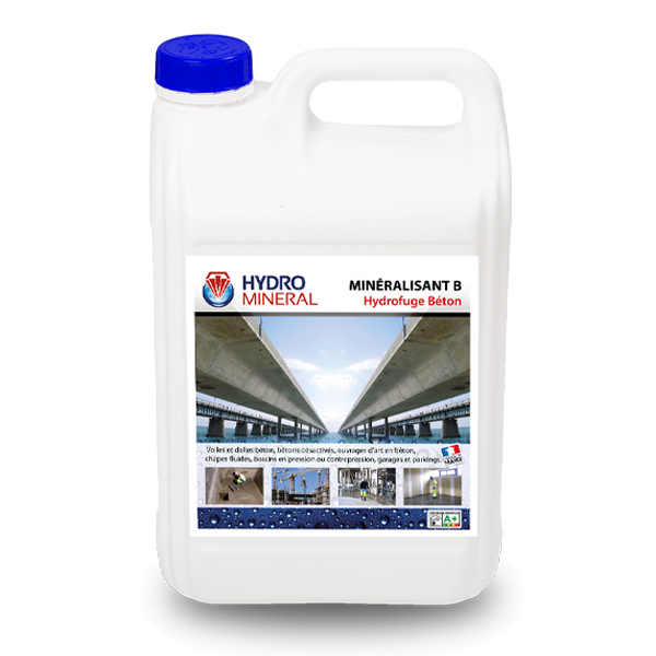 Mineralisant b pour produit beton