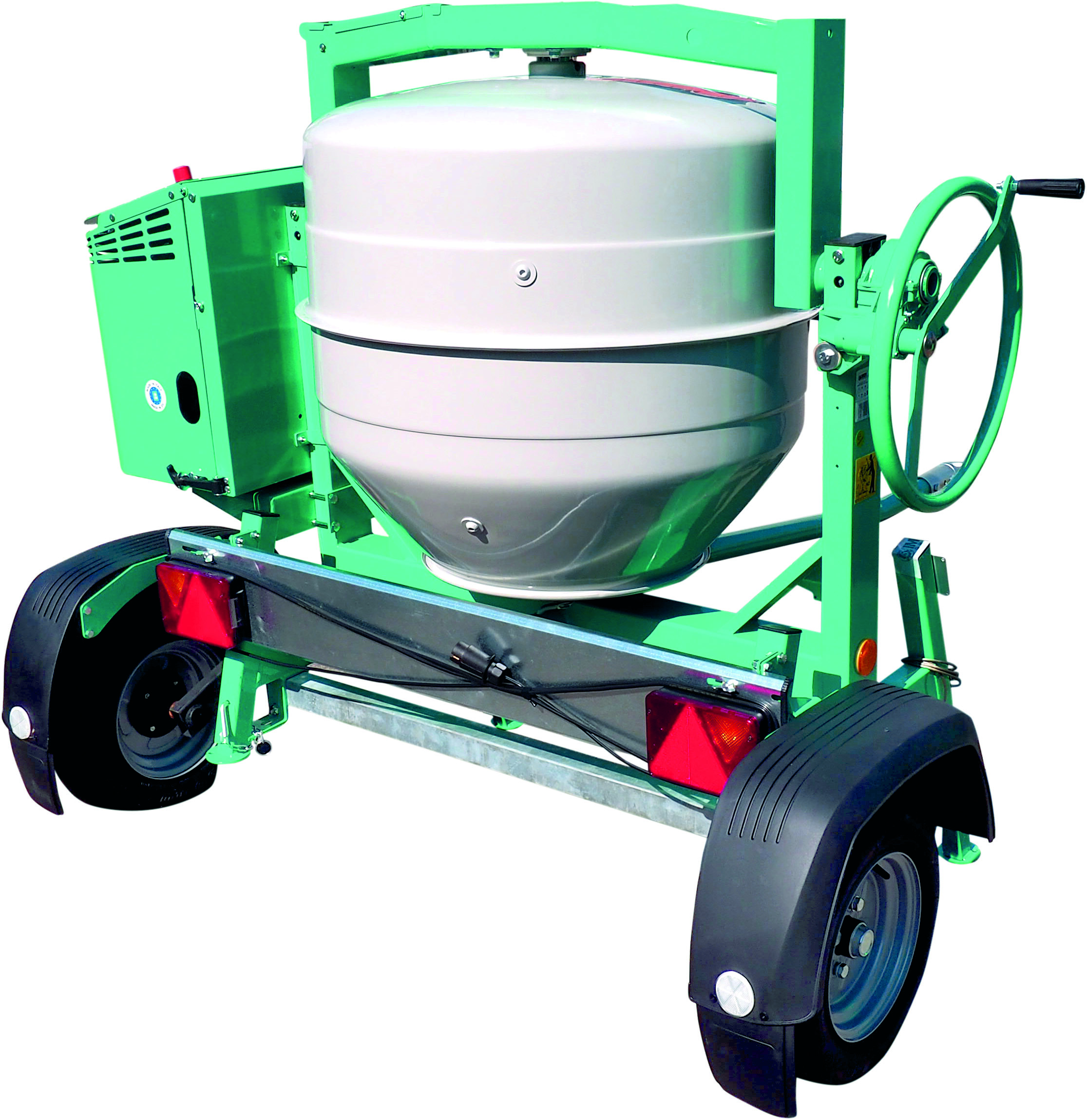 Bétonnière s350r tractable moteur thermique