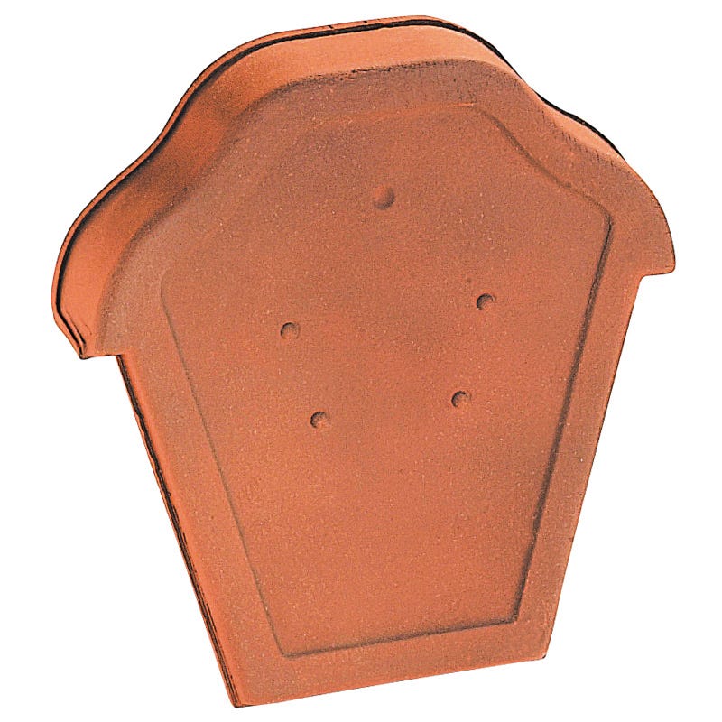 Fronton pour faitiere losangee huguenot