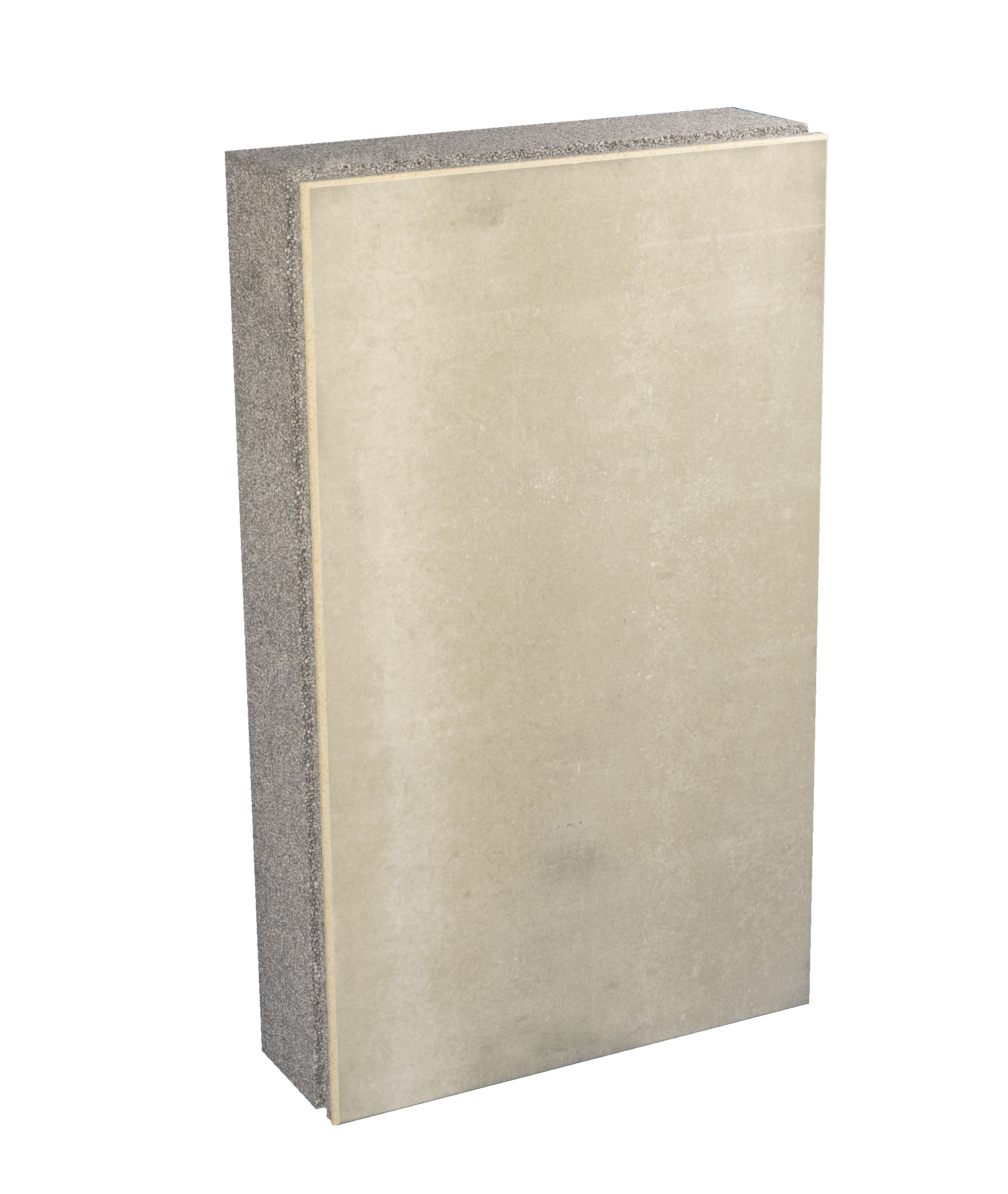 Panneau isolant pour soubassement