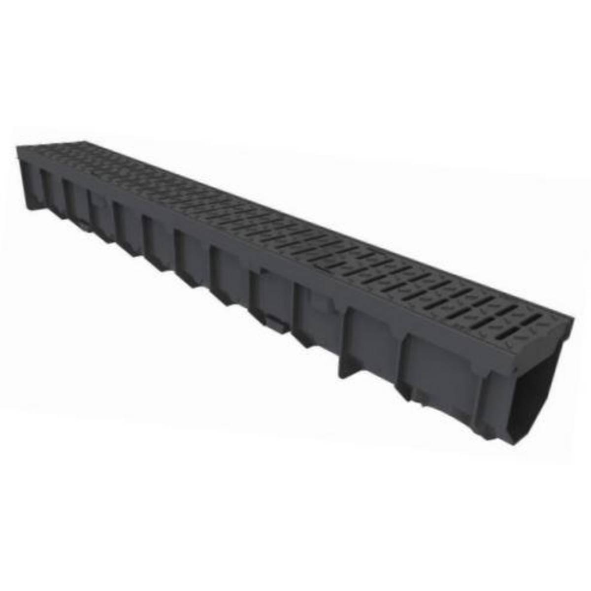 Caniveau mea en 1m00 meafluid 100 avec grille
