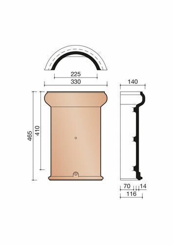Faitiere 1/2 ronde migeon 2.5/ml
