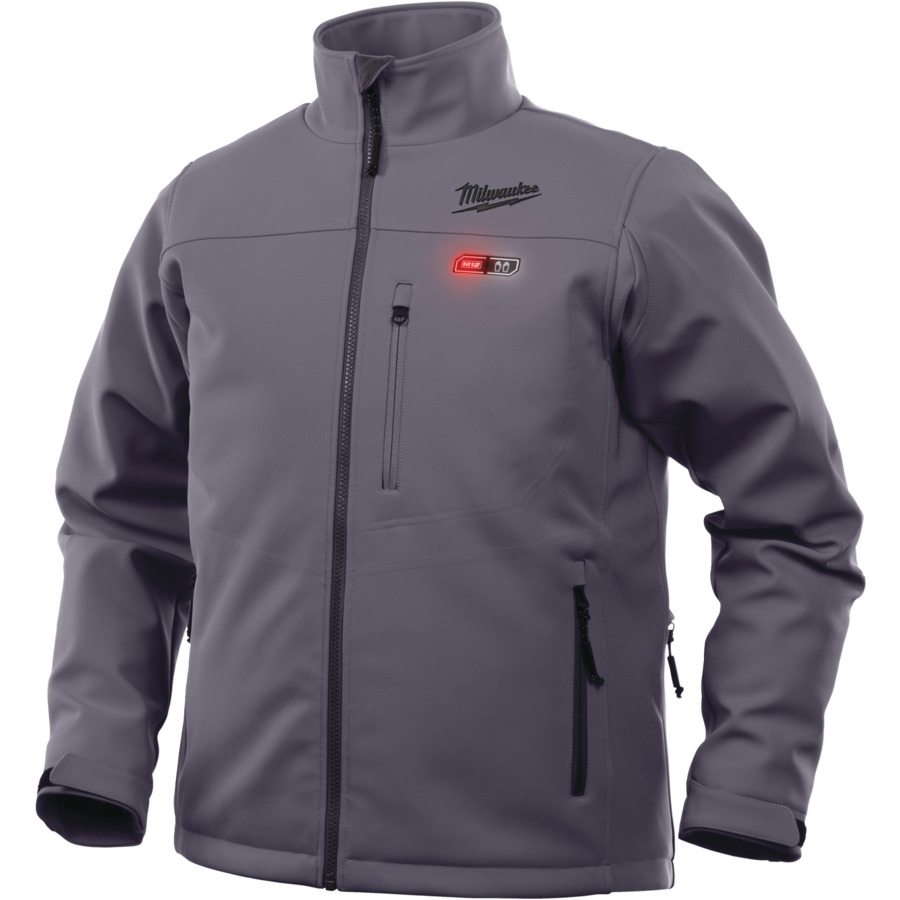 Blouson chauffant milwaukee gris taille l