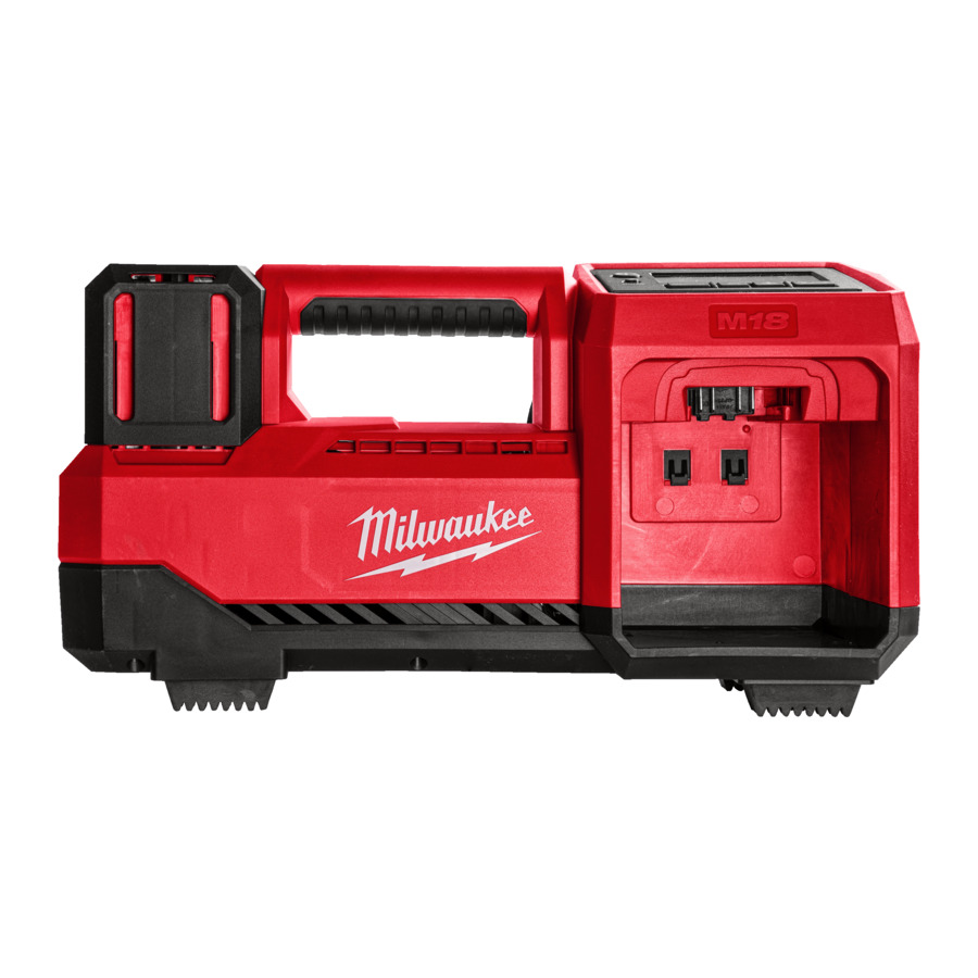 Compresseur gonfleur milwaukee m18 bi-0