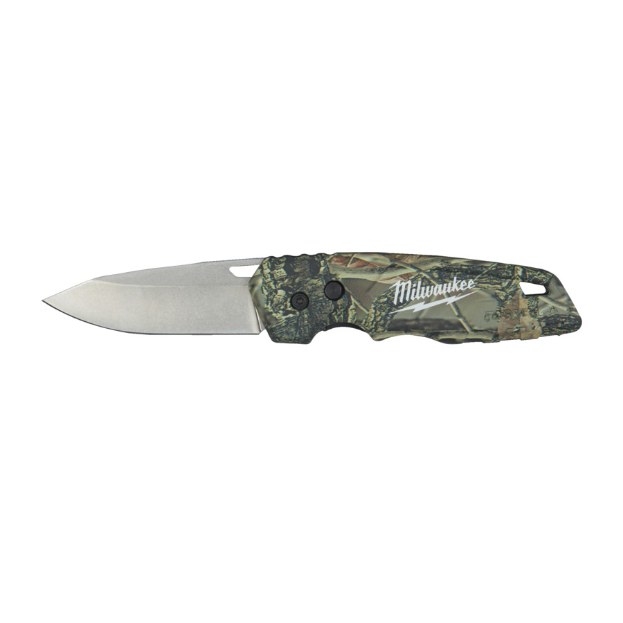 Couteau pliant camouflage milwaukee