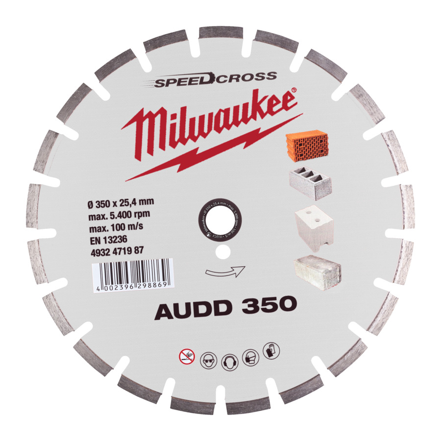 Disque milwaukee bois / pvc ø76mm