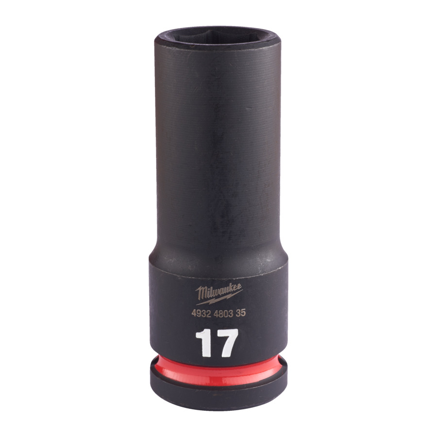 Douille shockwave 1/2 hex longue 17 mm