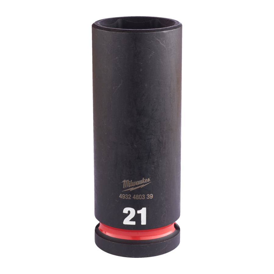 Douille shockwave 1/2 hex longue 21 mm