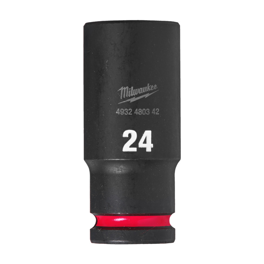 Douille shockwave 1/2 hex longue 24 mm