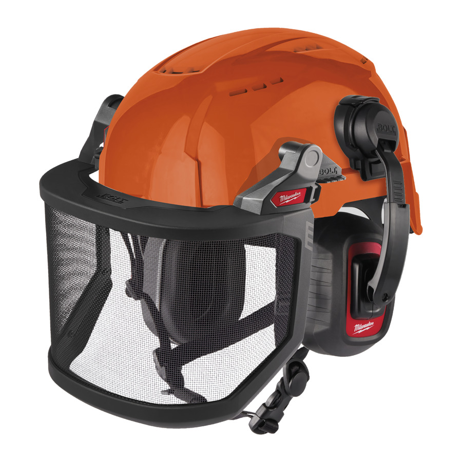 Kit casque jardin bolt milwaukee
