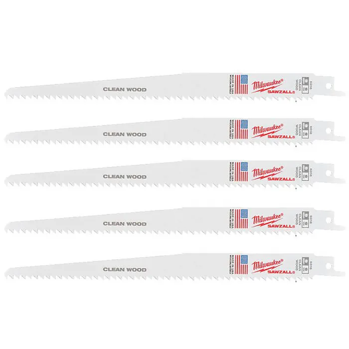 Lame scie sabre 300mm (x5)