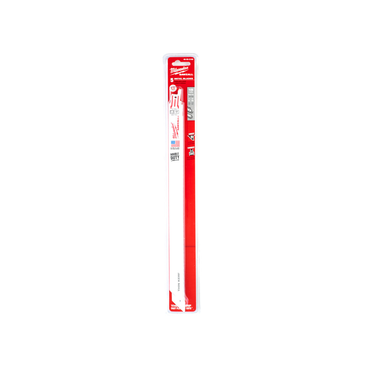 Lame scie sabre sawzall 300mm (x5)