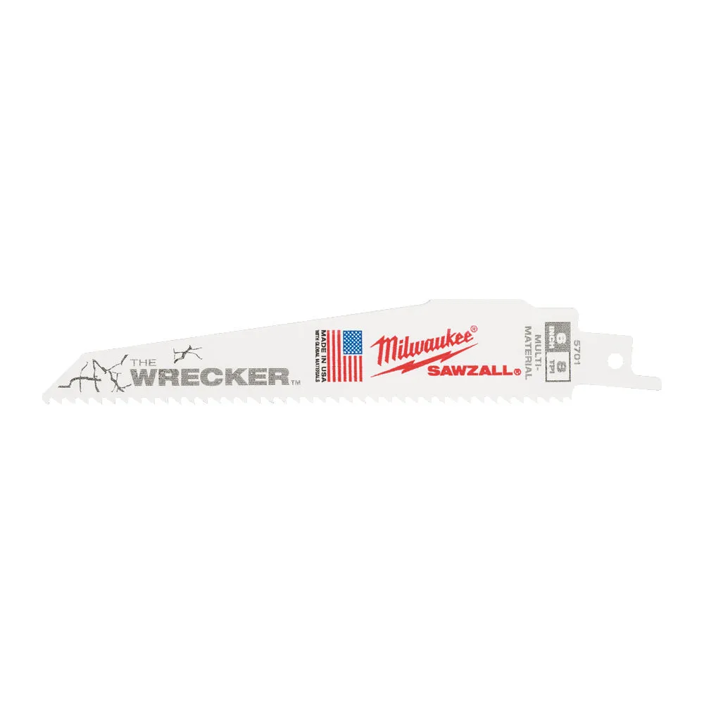 Lame scie sabre wrecker 230mm (x5)