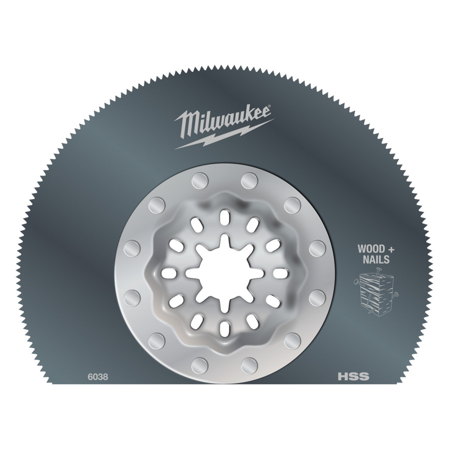 Lame segment titanium multi materiel 80mm