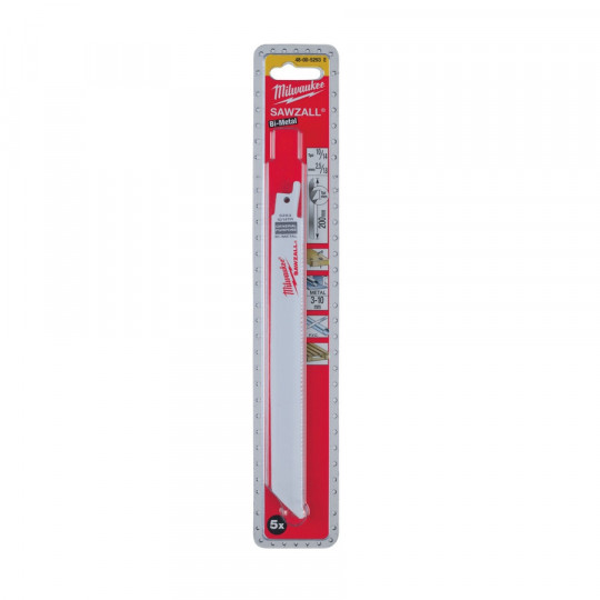 Lames scie sabre 300mm (x5)