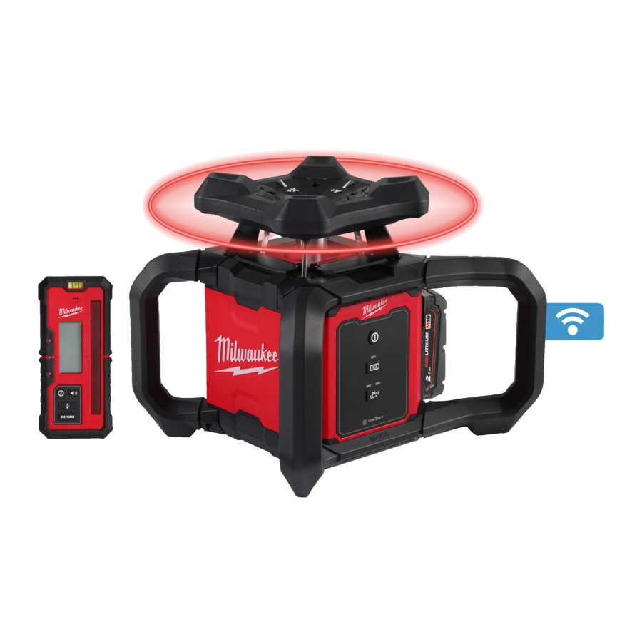 Laser rotatif milwaukee m18 rloh600-201c
